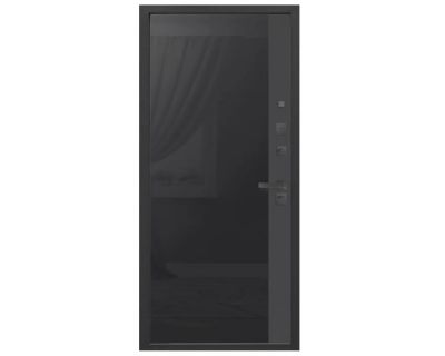 Входная дверь Ferroni SMART 2 Черное стекло электронный замок