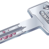 ABUS Vela2000 80мм(40х40в) NI